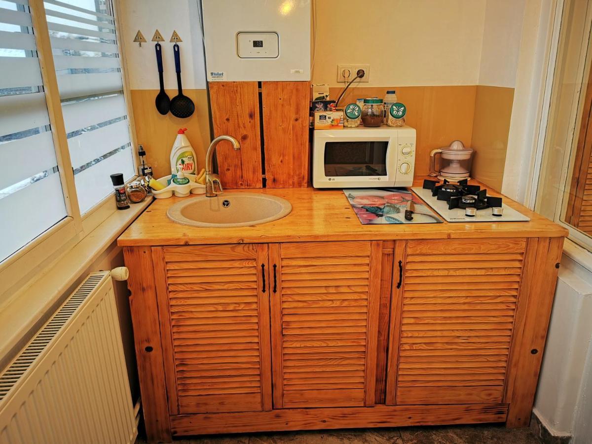 Apartament Hunter Apartment คลูจ-นาโปกา ภายนอก รูปภาพ